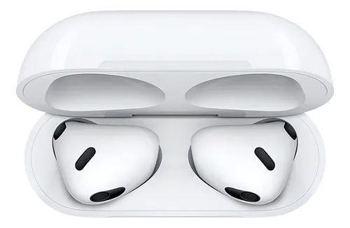 Audífonos 3ra Generación Compatible Con iPhone / Android Color Blanco