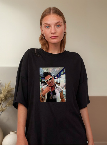 Remera Unisex Ricardo Fort Comandante Meme Personalizada