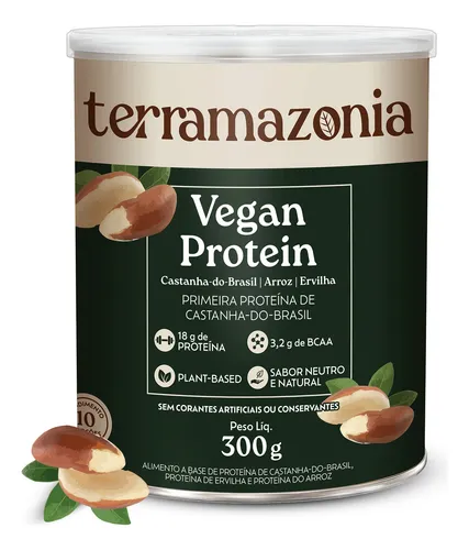 Vegan Protein de Castanha do Brasil Terramazonia 300g