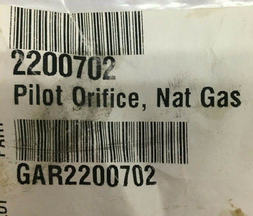 Garland Lot Of 3 Pilot Orifice 2200702 New Free Shipping Aac