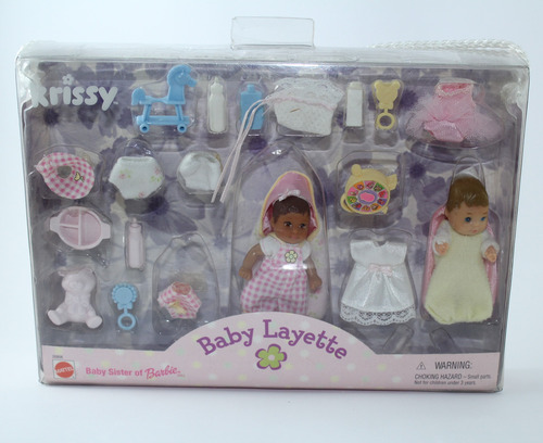 Mattel Barbie Krissy Baby Layette (Usado)