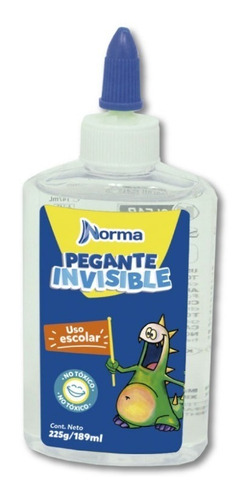 Pegante Liquido Norma Invisible 189ml *12 Unidades