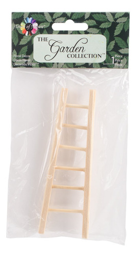 Touch Of Nature Mini Escalera Madera Jardin 4.75  1 Pieza