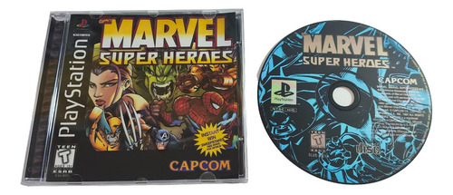 Marvel Super Heroes Playstation Midia Preta