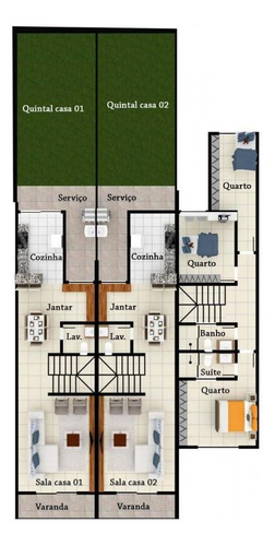 Imagem 11 de 14 de Casa Duplex À Venda, 3 Quartos, 1 Suíte, 2 Vagas, Parque Xangri-la - Contagem/mg - 2311