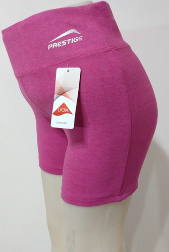 Prestige Short Dama Algodón Y Lycra  Modelo Cintura Ancha 