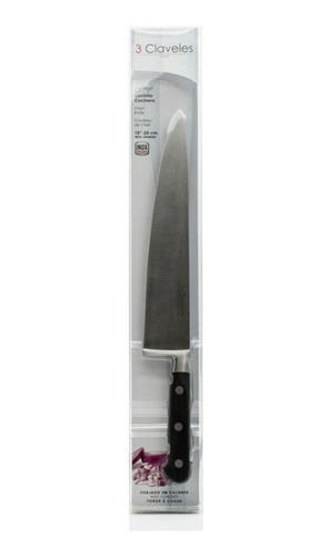 Imagen 3 de 4 de Cuchillo Cocinero 25 Cm Forgé - 3 Claveles