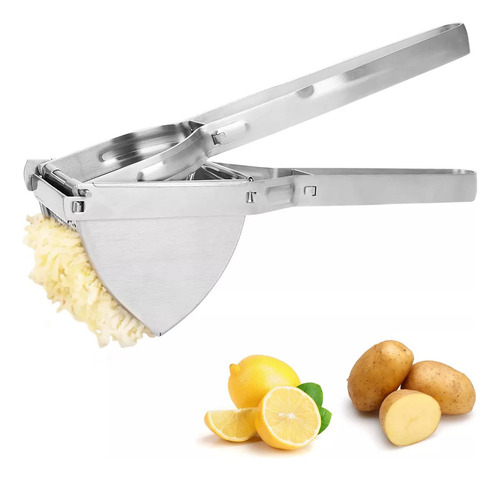 Mz Ricer De Patatas De Acero Inoxidable, Triturador Y