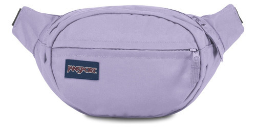 Bolsa de cintura Jansport Fifth Avenue. Cor: violeta, design de tecido: liso