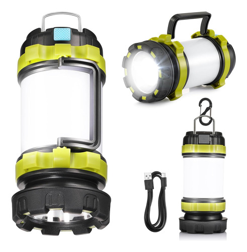 Linterna Led De Camping Recargable (paquete De 1), C...