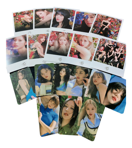 Combo Twice De Set De Fotos Polaroids + Photocards Completo