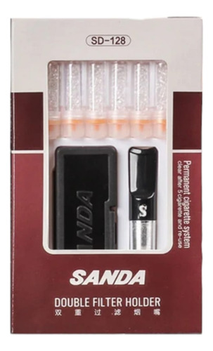 Filtro Tabaco Cigarro Reduce Alquitrán Boquilla Reutilizable