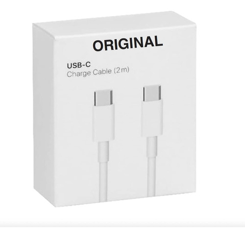 Cable Usb C A Usb C Para iPhone 15 Y Para iPad Pro Original