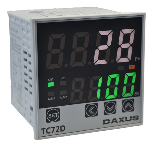 Control De Temperatura/pirometro 72x72 Digital Marca Daxus