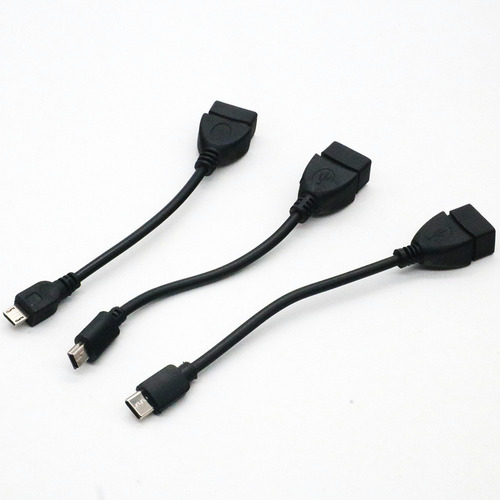 Cable Otg Datos V8 Micro Usb Macho A Usb 3.0 Hembra