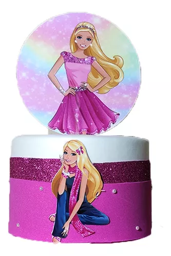 Bolo Barbie Princesa E Popstar / Barbie Princess And Popstar Cake