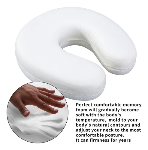 U Shaped Memory Foam Air Pillow Neck Cushion Support Re...