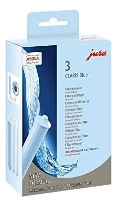 Jura Claris Water Filter Pack De 3 Azul