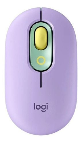 Mouse Bluetooth Logitech Pop Lila Emojis Day Dream