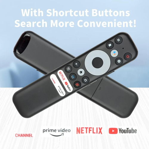 Control Remoto Para Tcl Smart Tv Rc902nfmr1 De Voz, Compatible Con Tcl Smart Tv 4 5 6-series 43s446 50s446 55s446 65s446 75s446 85s446 75s546 55r646 65r646 75r646 98rr754 50s546 55s546 65s546
