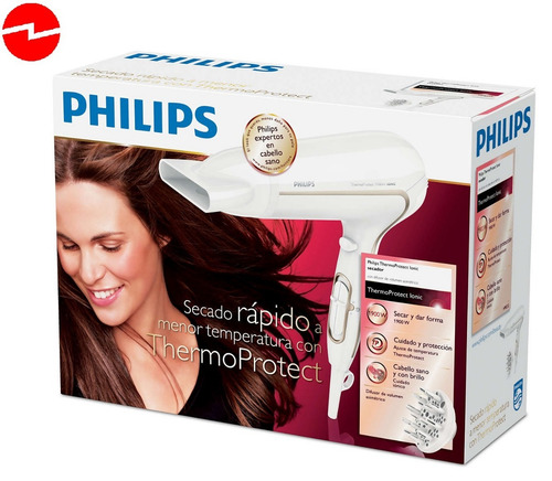 Secador Pelo Cabello 2200w Thermoprotect Ionic Philipshp8232