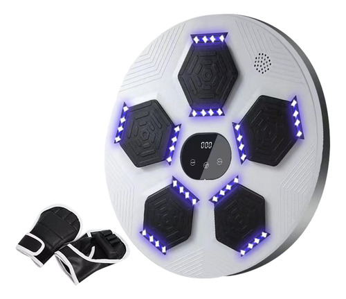 Máquina De Boxeo Pared Objetivo Niños Adultos Con Guantes