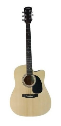 Guitarra Acustica Parquer Custom Corte Marron Gac109lb