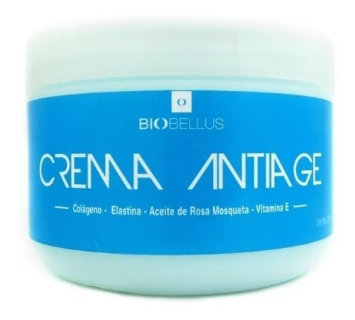 Crema Anti Age X 250 Ml Colageno Elastina - Biobellus