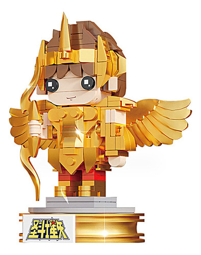 Figura Pantasy Bloques Armables Saint Seiya Mini Gold Archer