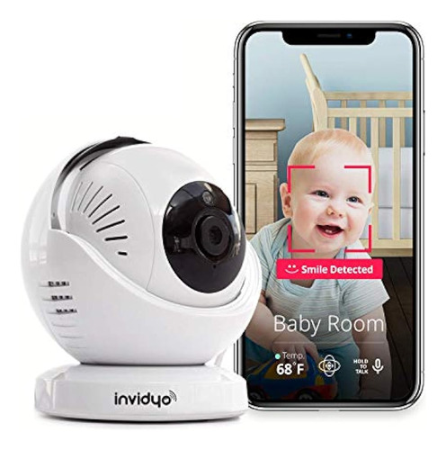 Invidyo - Monitor De Bebé Wifi Con Video Y Audio En Vivo | D