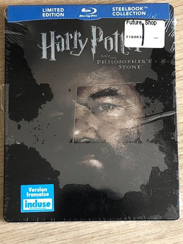 Harry Potter Em  A Pedra Filosofal Blu-ray Steelbook