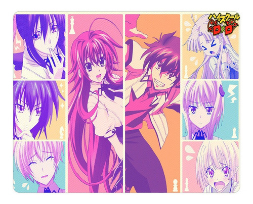 Mouse Pad Gamer High School Dxd Diseño #45