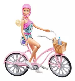 Barbie Paseo en bicicleta Mattel FTV96