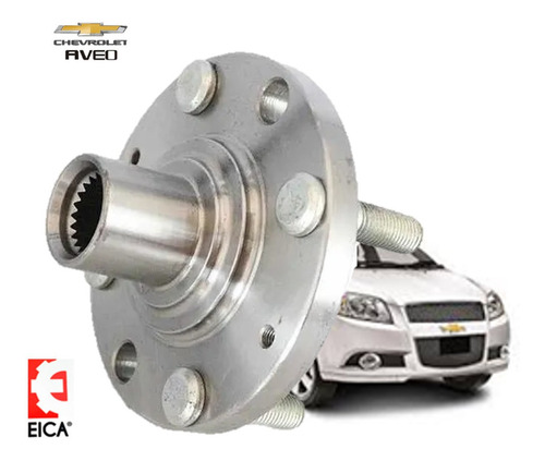 Cubo Mozo Rueda Delantera Chevrolet Aveo 22 Estrrias