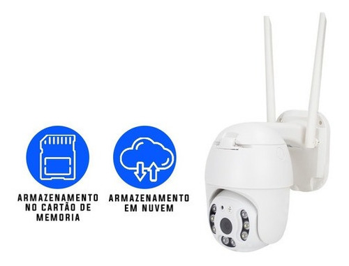Imagen 4 de 9 de Cámara Domo Velocidad Ip Wifi Externa Icsee Ptz Full Hd 5 Mp