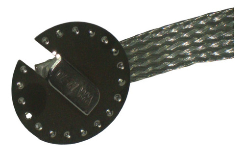 Bonding Jumper With T Bolt M8*20 & Flan (1) Color Plateado Voltaje Máximo Del Sistema 0mv