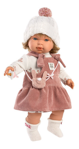 Muñeca Llorona Carla 42cm Bebe Reborn Llorens España 