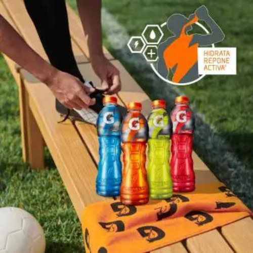Gatorade 24 Pack 4 Sabores Cítricos Y Frutales 600ml C/u