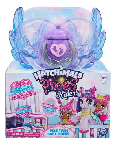 Hatchimals Pixie Twin - Baby Riders Bebes