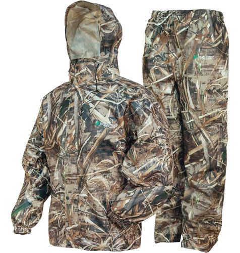 Traje Frogg Toggs, Pantalones Cortos Realtree Max-5 Xxl