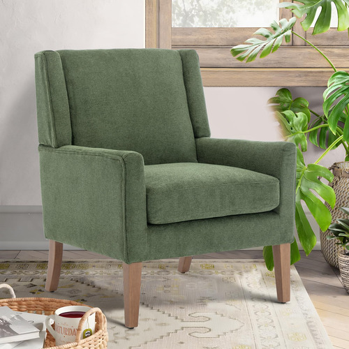 Colamy Silla Moderna Para Sala De Estar, Sillon Tapizado De