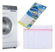 Comprar Pack X 3 Funda Red De Nylon Organizador Lavandería 50x70cm