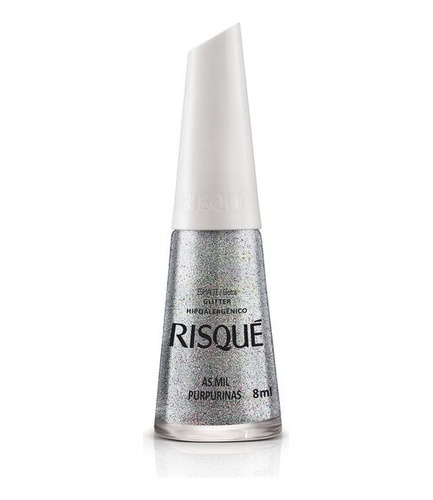 Risque Esmalte De Uñas As Mil Purpurinas 8ml