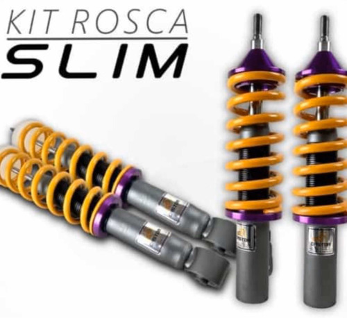 Imagen 3 de 5 de Kit Regulables Fiat Uno Súper Slim Regulables Castor