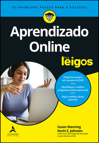 Aprendizado Online Para Leigos, de Kevin E. Susan; Johnson. Editora Alta Books, capa mole em português