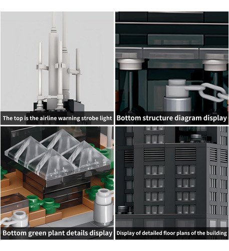 Caximsy Willis Tower Chicago Arquitectura Modelo Conjuntos D