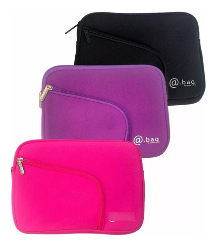 Funda Para Tablet De Neoprene Con Cierre Y Bolsillo Lavable