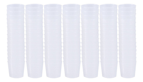 . 60 Vasos Graduados De Plástico De 30 Ml, Escala De .