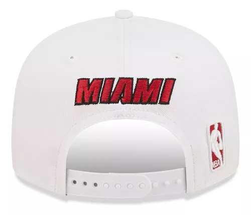 Gorra New Era Original  9fifty Visera Plana Miami Heats