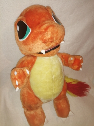 Vtg Peluche Original Pokemon Charmander Nintendo 1998 50 Cm.